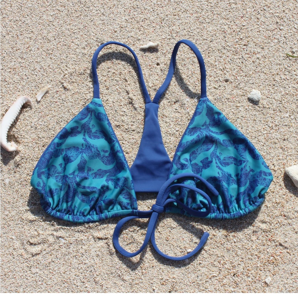 Two Sea Morgens Bralette Swim Suit Tops Manta Ray and Mermaids